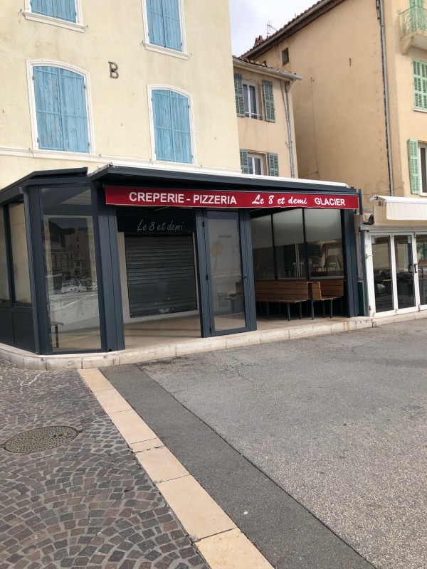 Pergola pour restaurant sur Cassis