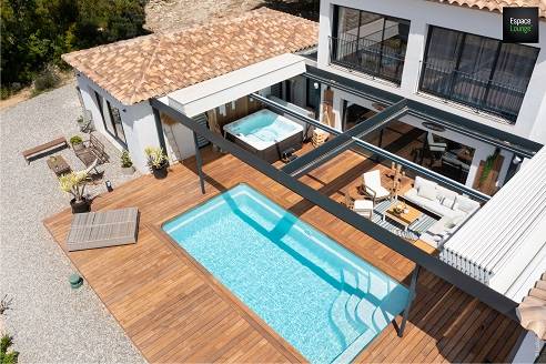 Fabrication pergola bio-thermique modulable haut de gamme 