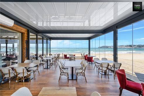 Pose pergola bio thermique à Six fours les Plages